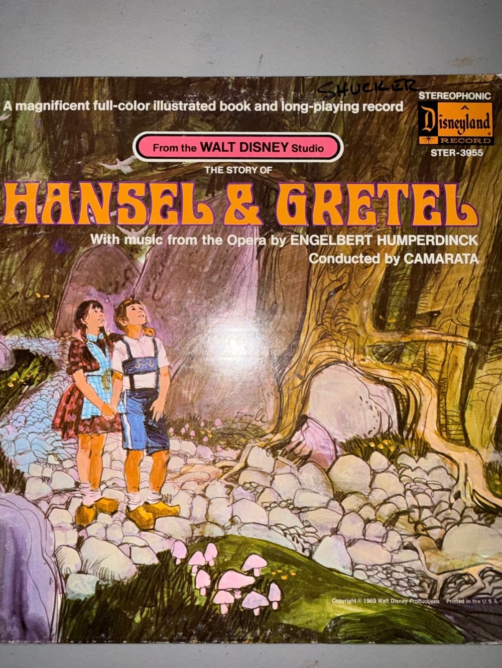 Hansel & Gretel Storybook with Record